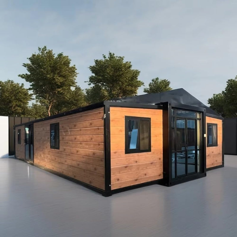 40ft Mobile Expandable Prefab Tiny Home 3 Bed Rooms Bathroom and Kitchen Tiny House