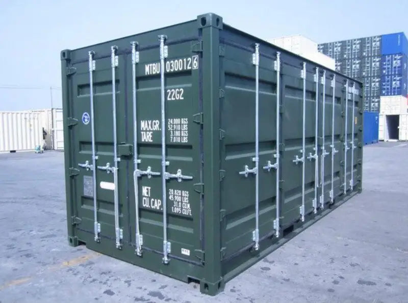 20-Fuß-HC-Seecontainer avec Seitentüren