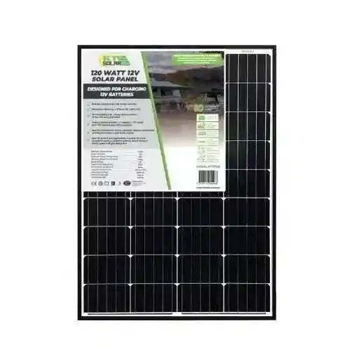 panneau solaire 120 Watt Mono 12v