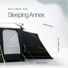 Leisurewize Skyliner 420 Air Sleeping Annex for caravane Skyliner 420 auvent