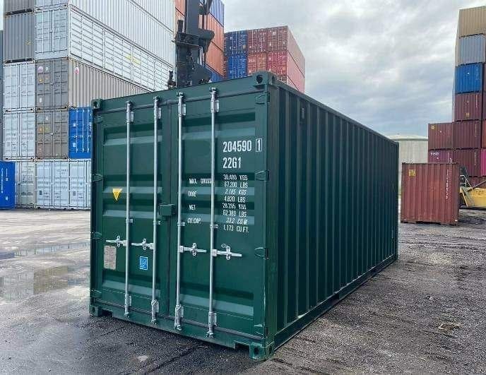 20-Fuß-Seecontainer, wind- et wasserbeständig