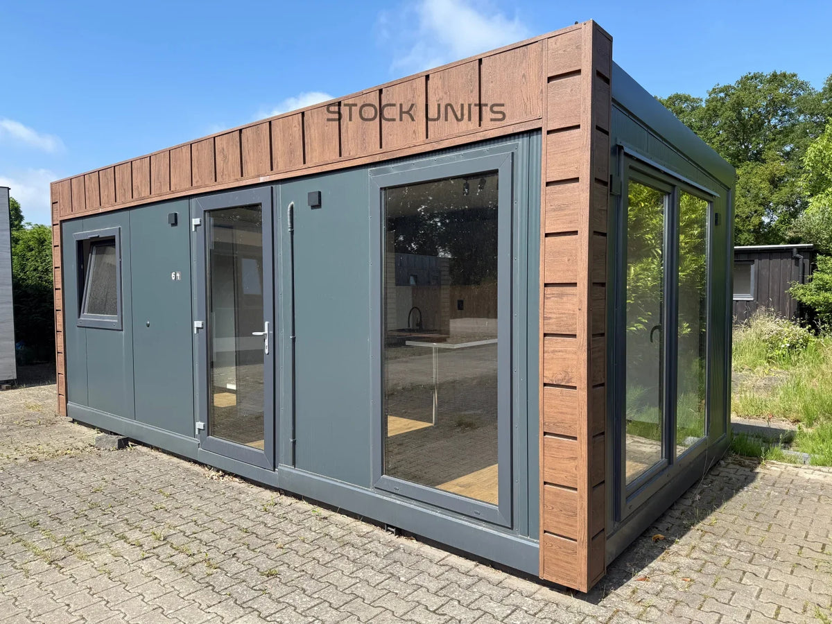 Woonunit 21m² (6,5x3,2m) - 1 slaapkamer - PL Tiny House