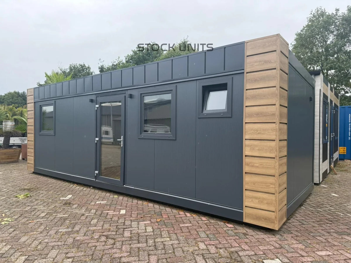 Woonunit 26m² (8x3,2m) - 1 slaapkamer - PL Tiny House